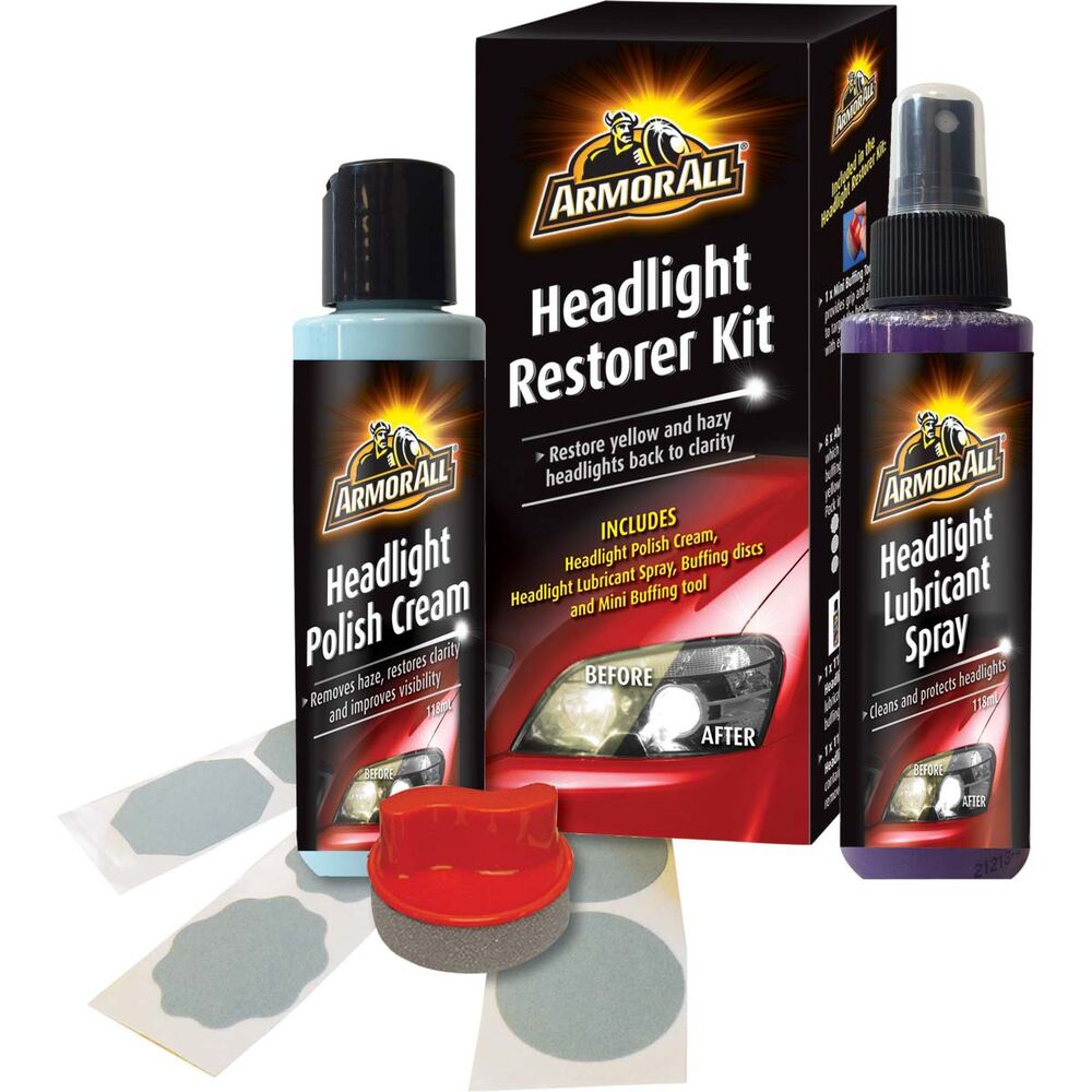 headlight restoration starter kit